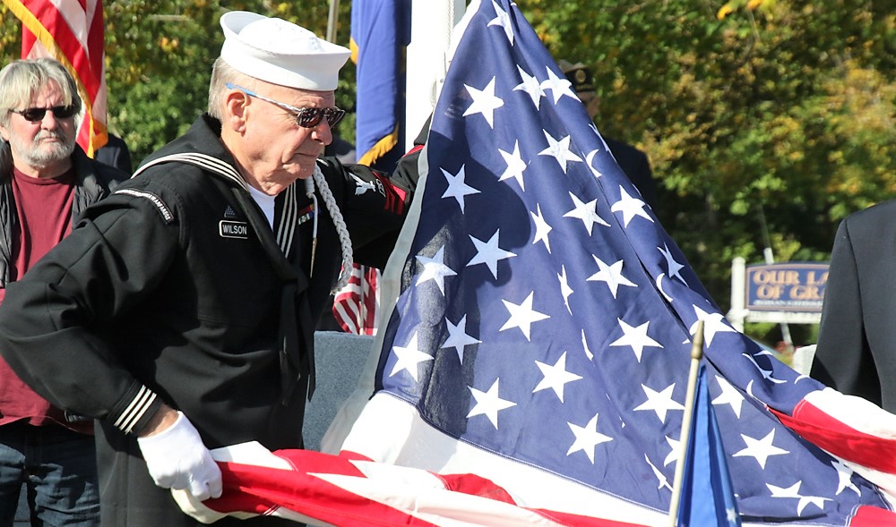 Post 44 recognizes World War II veteran