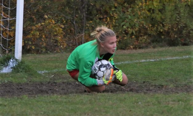 Brady’s play in goal keeps her team close