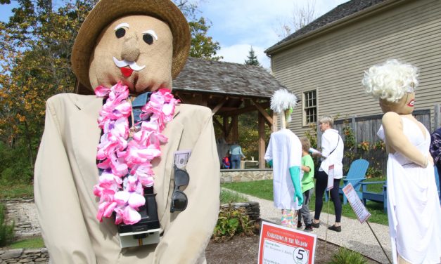 Scarecrows in the Meadow exhibit opens