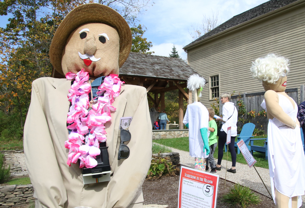 Scarecrows in the Meadow exhibit opens
