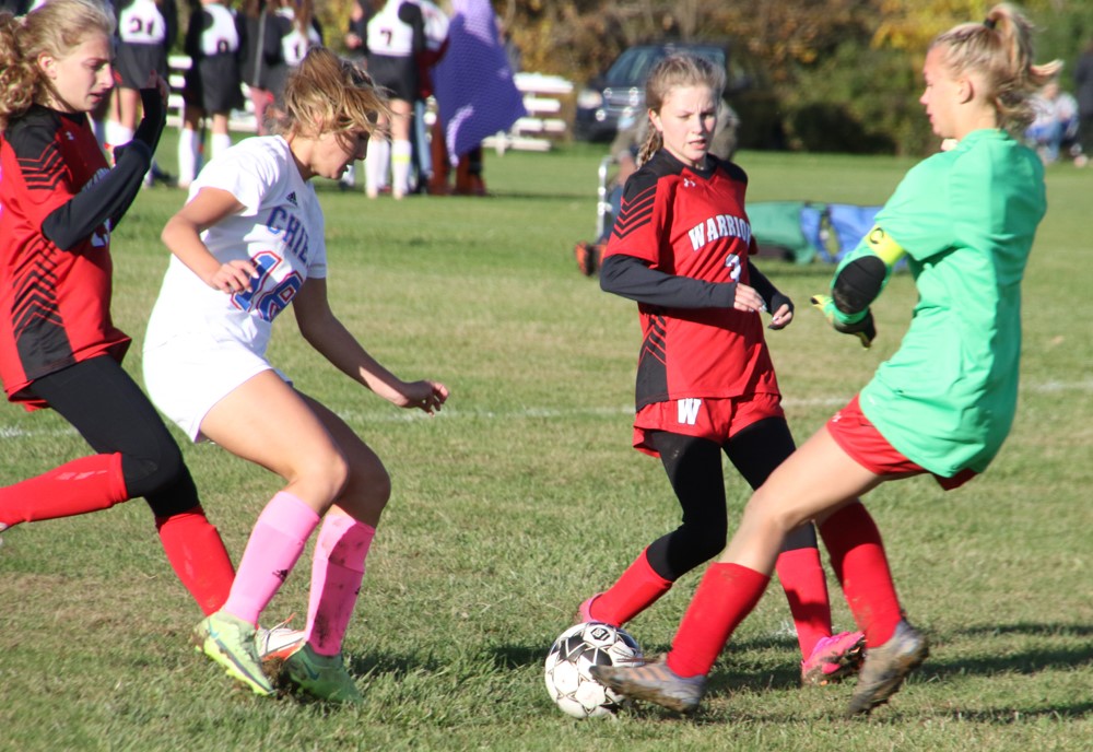 Brady tough in net in Wamogo soccer losses