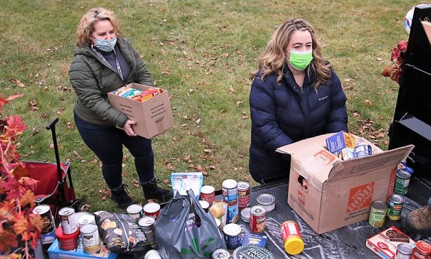 James Morris School food drive a success