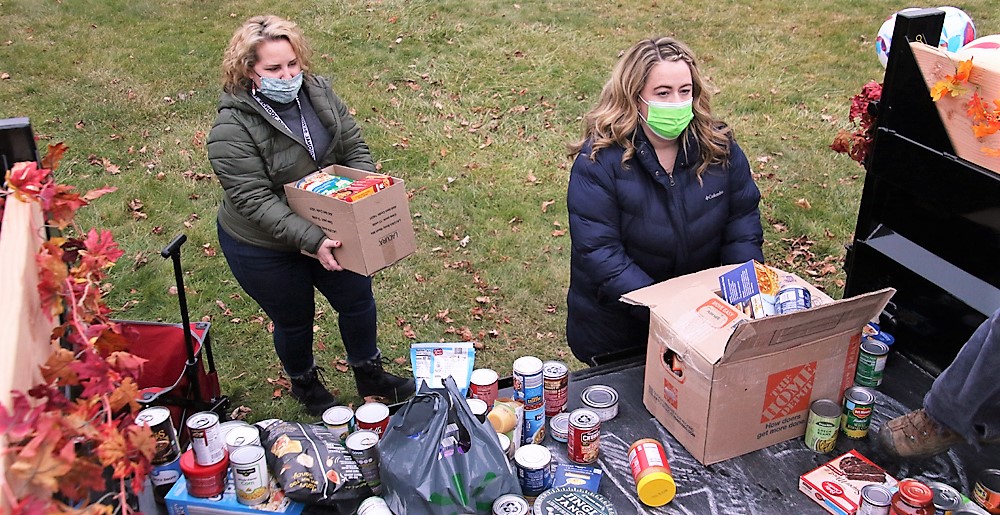 James Morris School food drive a success