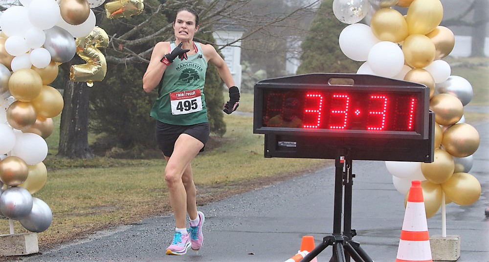 Milton road race greets the new year