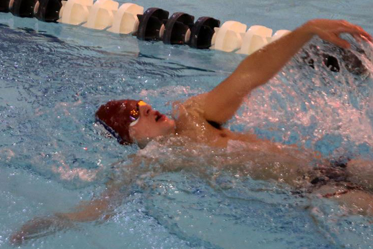 Local swimmers competing in college