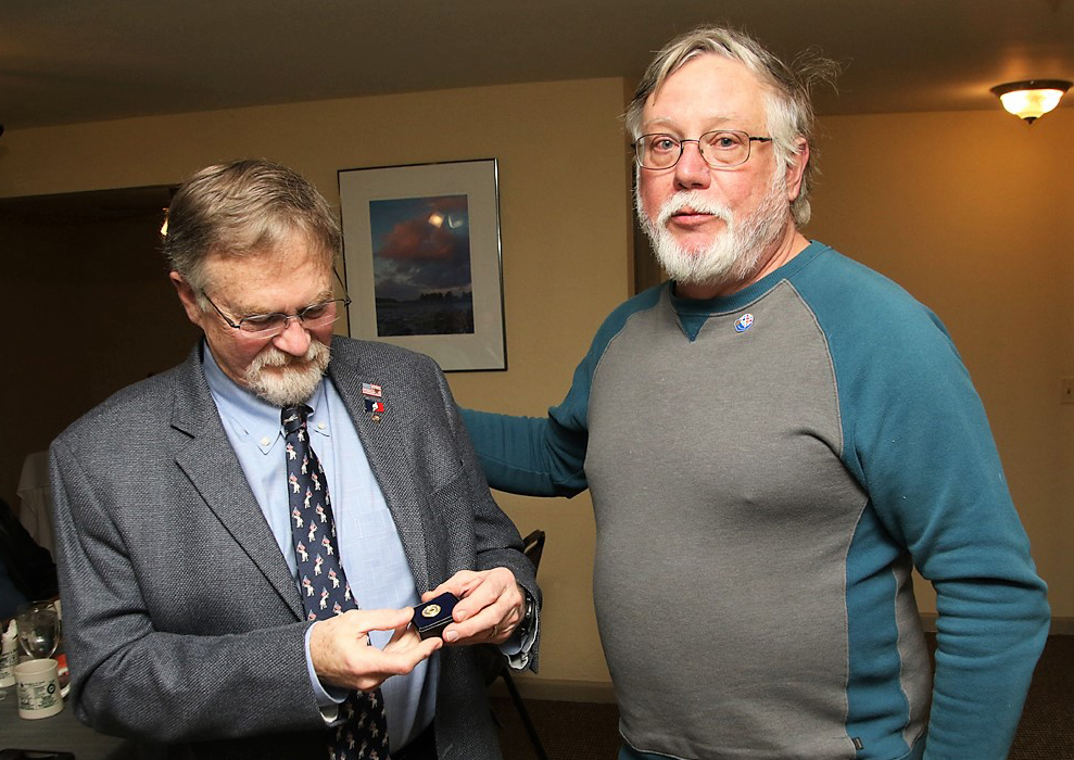 Rotary Club honors longtime member Wilson