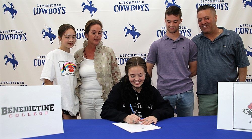 Litchfield senior to play college lacrosse