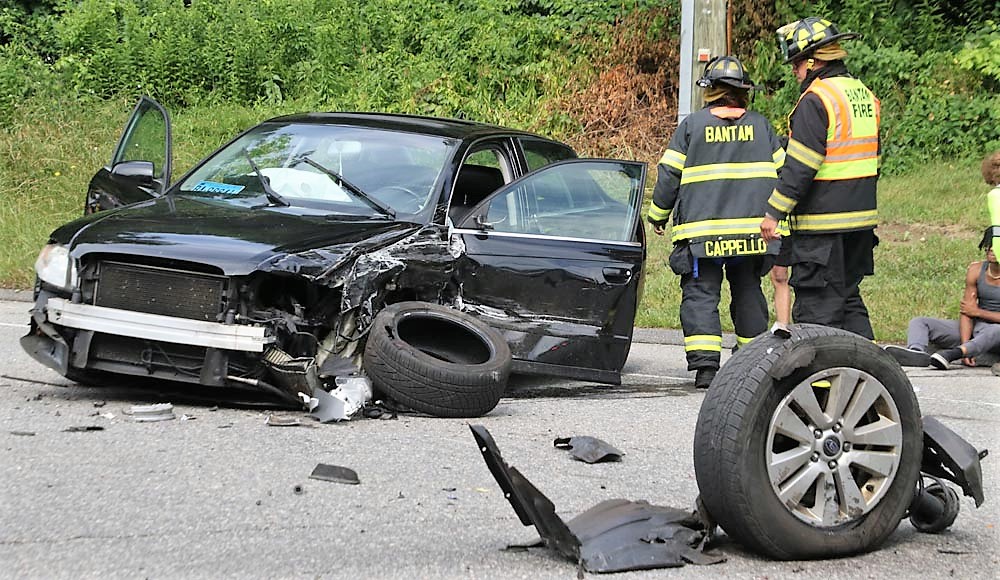 Crash on Route 202 sends three to hospital