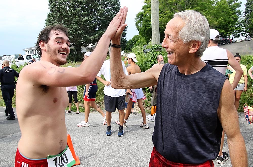 Locals compete in Hopkins Vineyard Tri