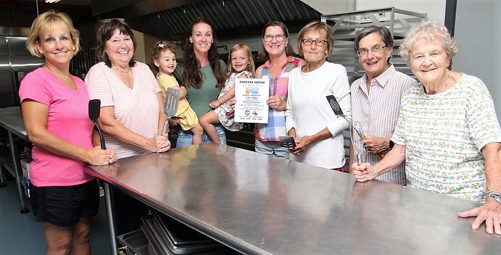 Ladies auxiliary to flip pancakes for supper