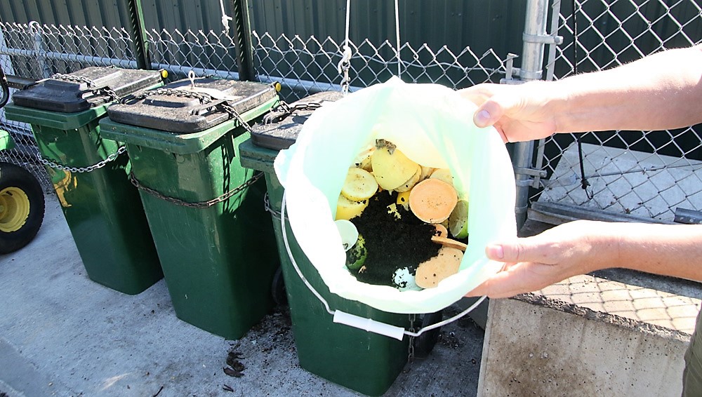 Food composting program in full swing