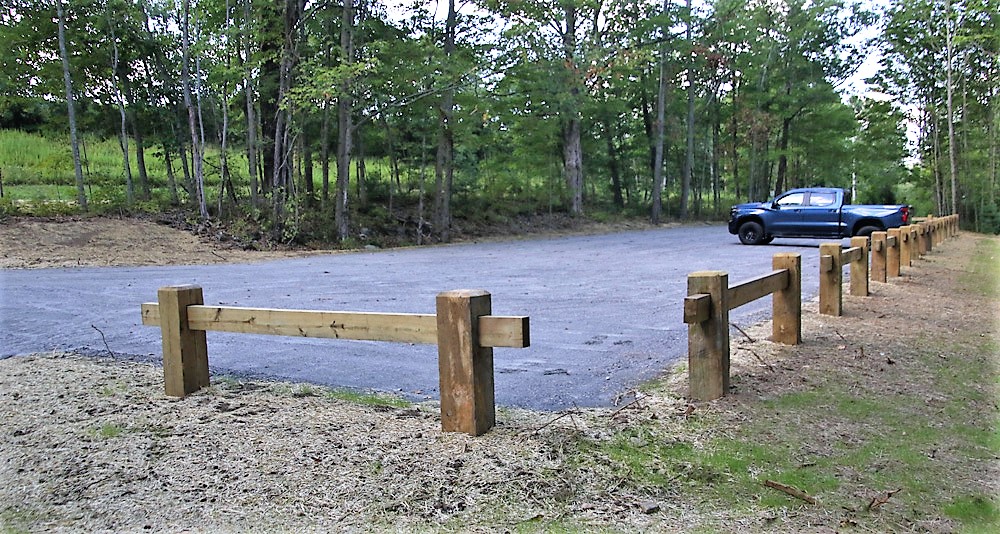 Construction of third parking area done