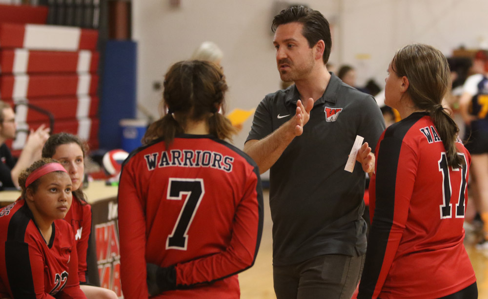 Wamogo fights hard in volleyball defeat