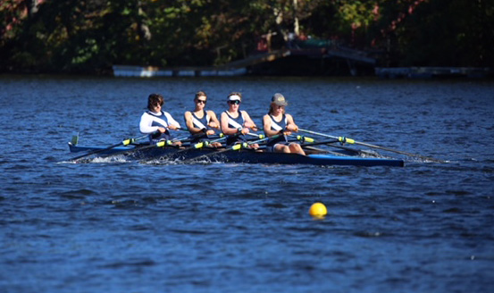 Rowing club competes on Housatonic River