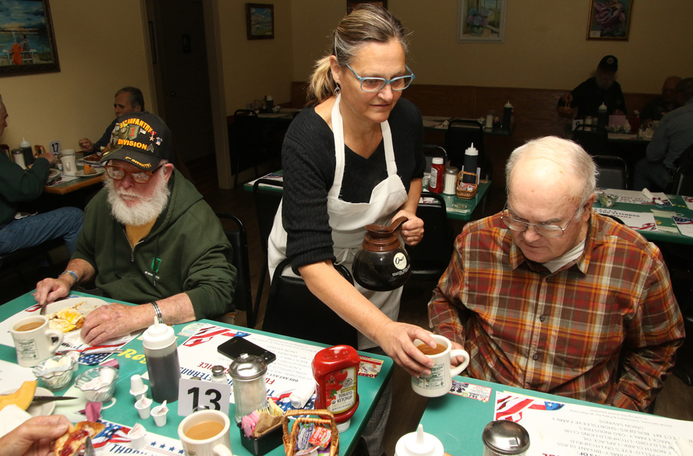 Breakfast at Patty’s a tribute to veterans