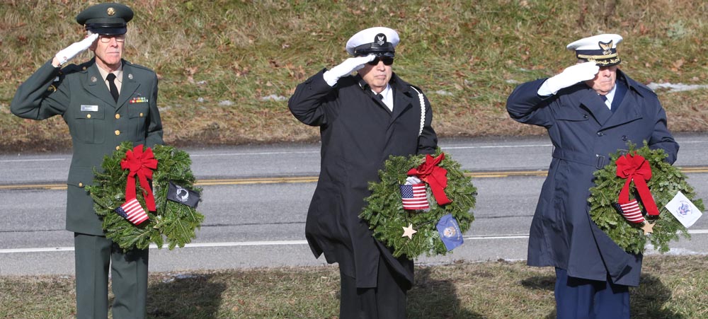 Wreath ceremony honors American freedom