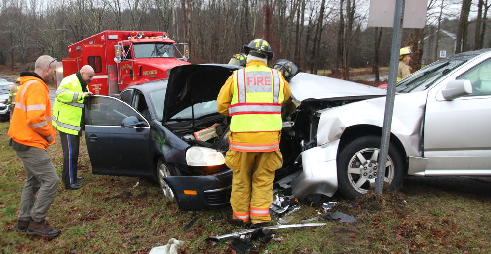 Driver injured in Route 109 collision