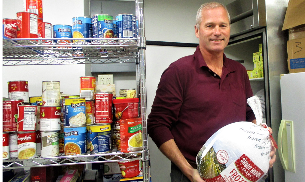 Food baskets delivered for Christmas