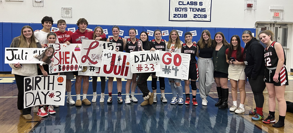 Strong show of support for Wamogo girls