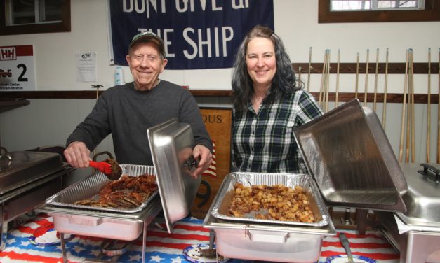 Post 27 cooks up its monthly breakfast