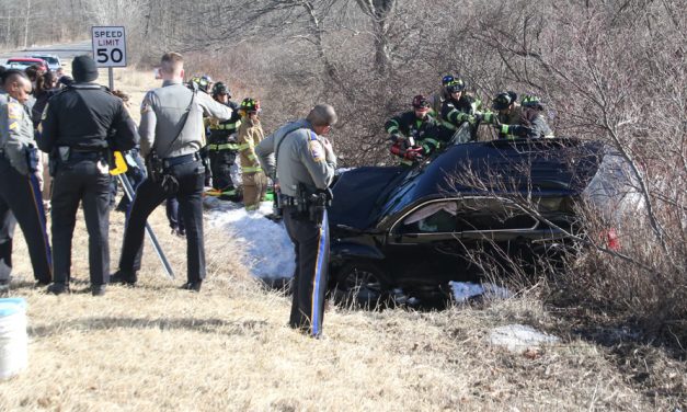 Motorist injured in crash on Route 63