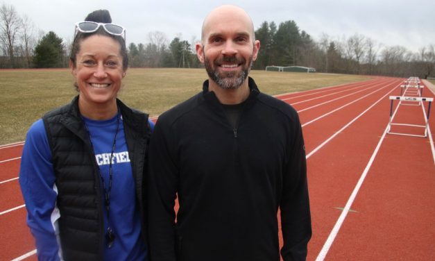 Big turnout for middle school track team