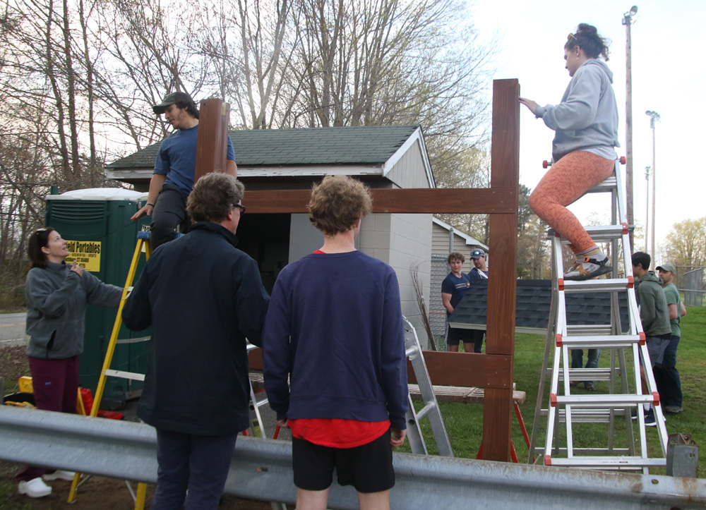 Scout puts final touch on field project | Litchfield.bz