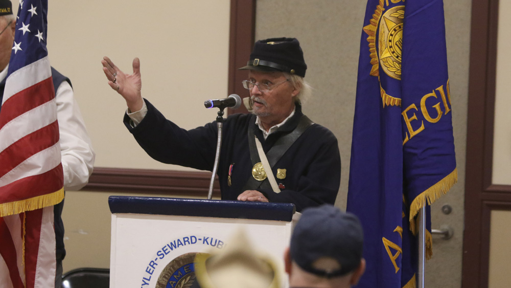 Civil War soldier is honored by Post 44