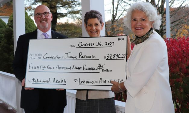 Litchfield Aid of CJR makes big donation
