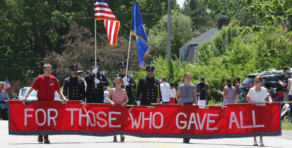 In Morris, a colorful salute to the fallen