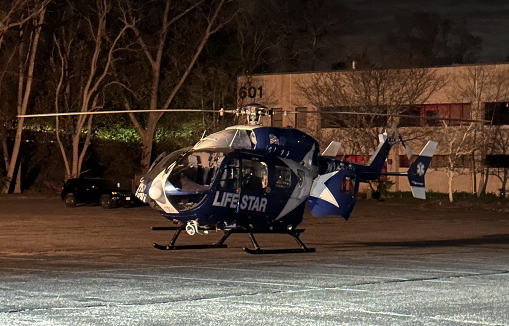Cozy Hills burn victim flown by Life Star