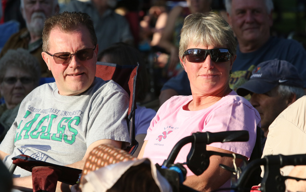 Perfect evening greets summer concert series