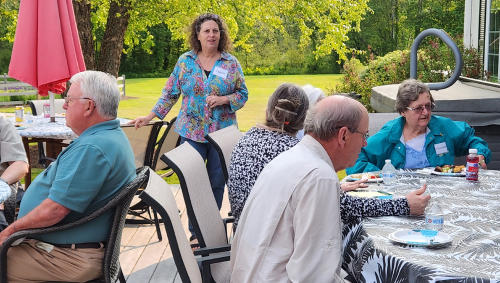 Goshen residents talk home security
