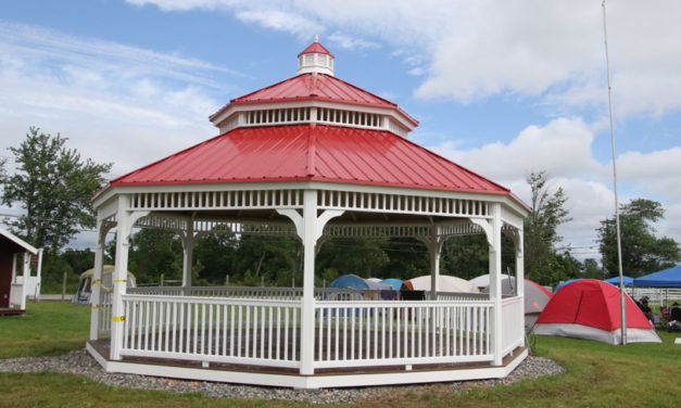 New gazebo completed at fairgrounds