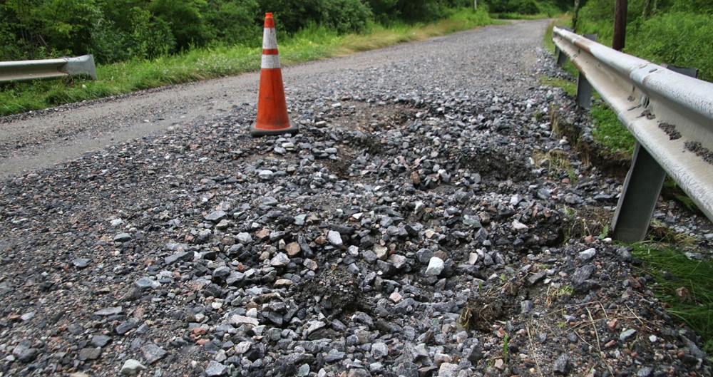 Goshen roads take another beating