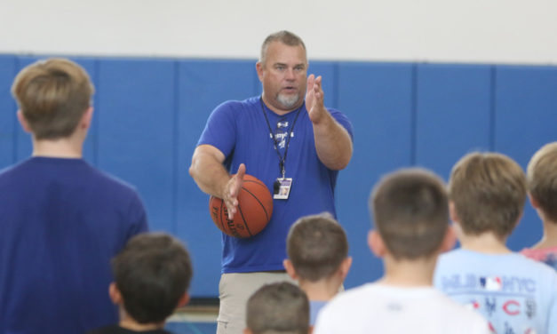 Hoop camp for young hotshots gets started