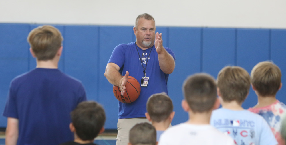 Hoop camp for young hotshots gets started