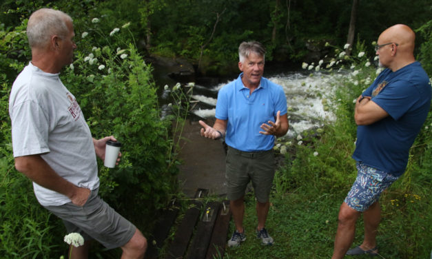 Bantam Lake a slow drain after heavy rain