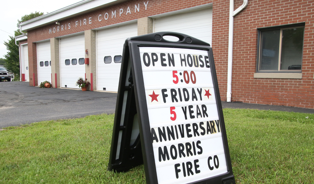 Morris Fire Company to mark anniversary