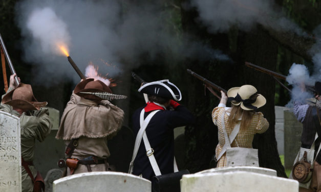Salute honors Revolutionary War heroes