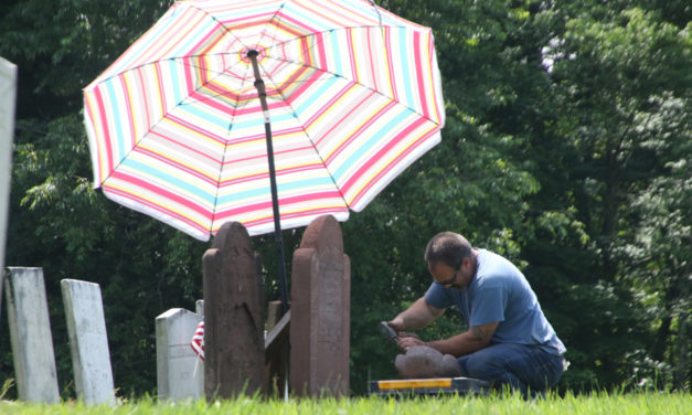 Two New stones for an old gravesite