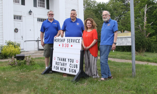 Rotary Club sets strategy, funds sign