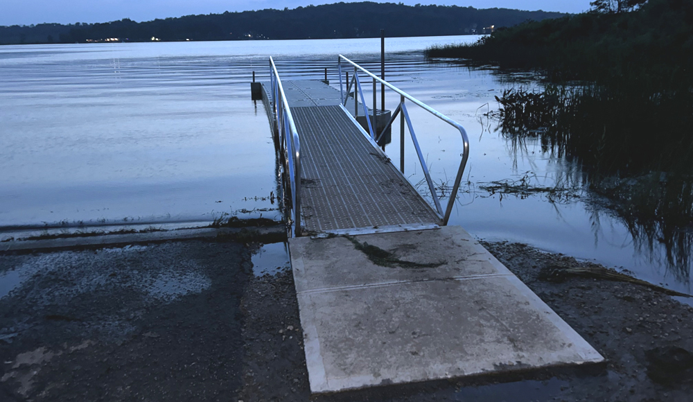 Morris launch dock handicap accessible