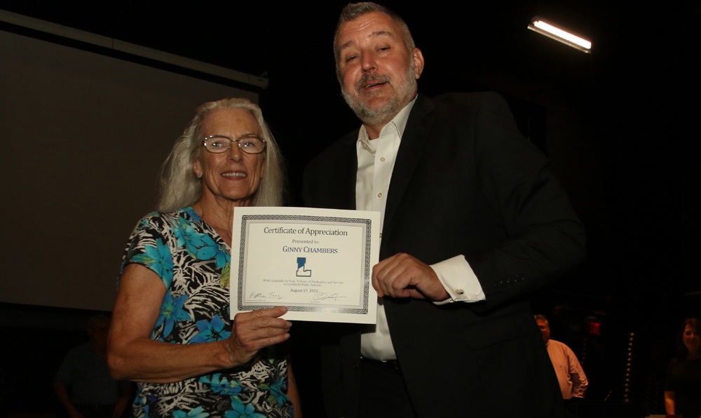 Leone pays tribute to Ginny Chambers