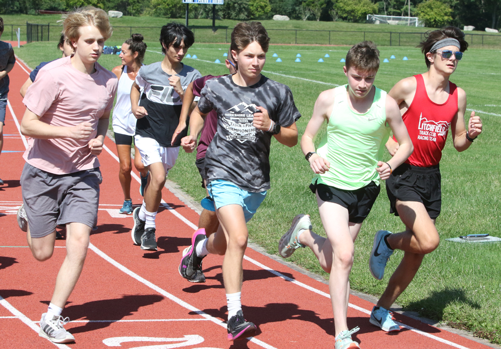 Cross-country runners put to track test