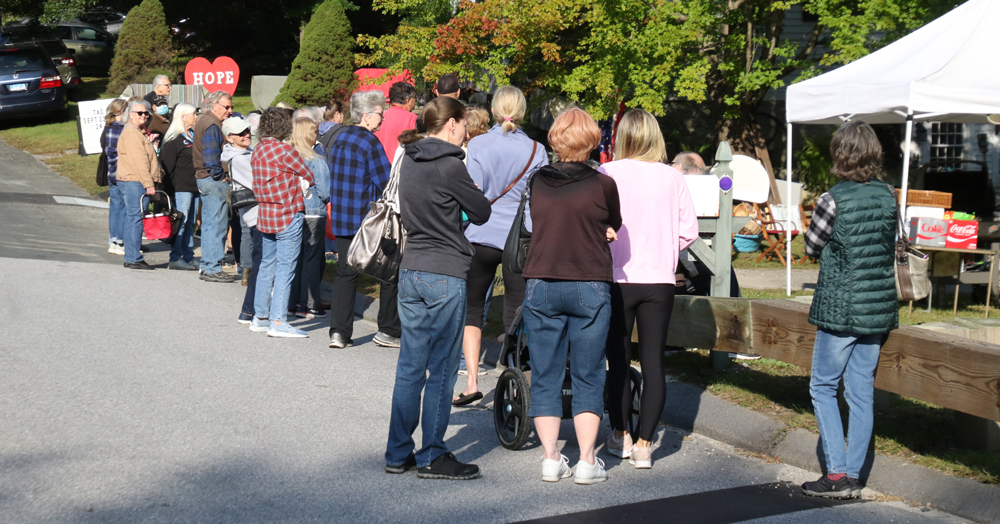 Bargains abound at Milton church sale