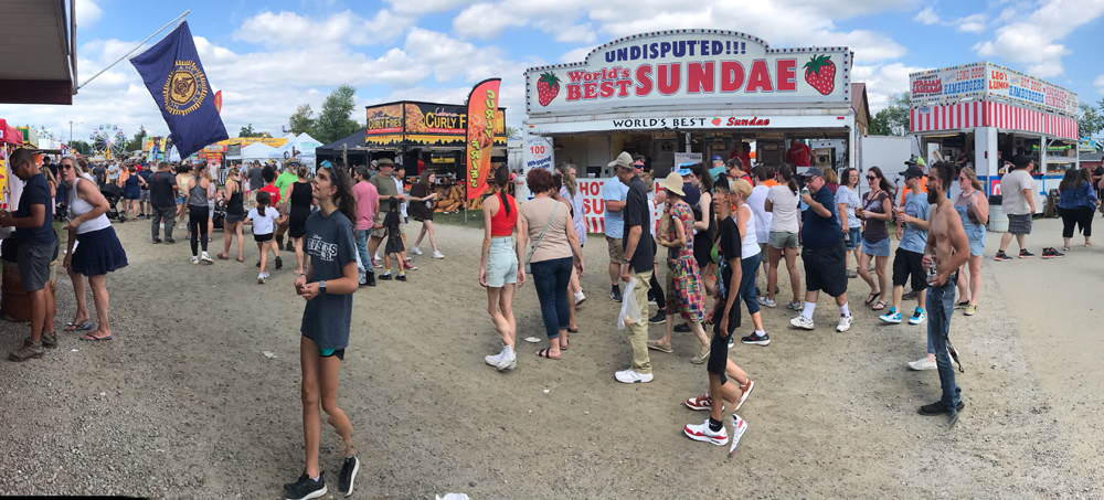 Big crowd turns out for fair’s second day