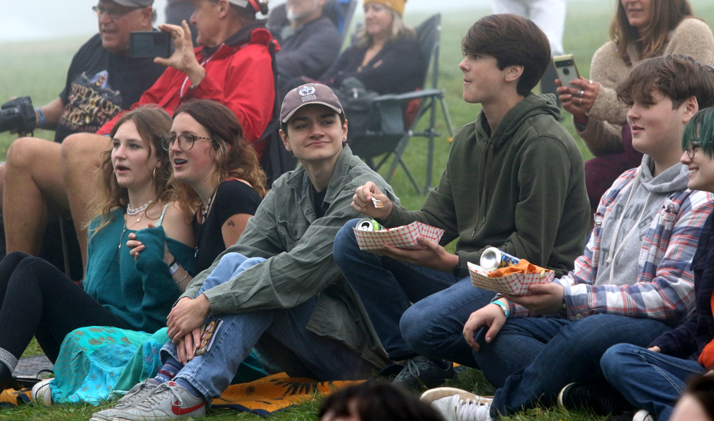 Black Bear Fest music cuts through the fog