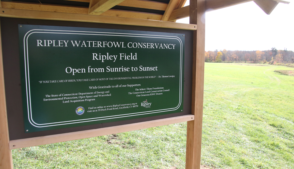 A conservation gem: The new Ripley Field