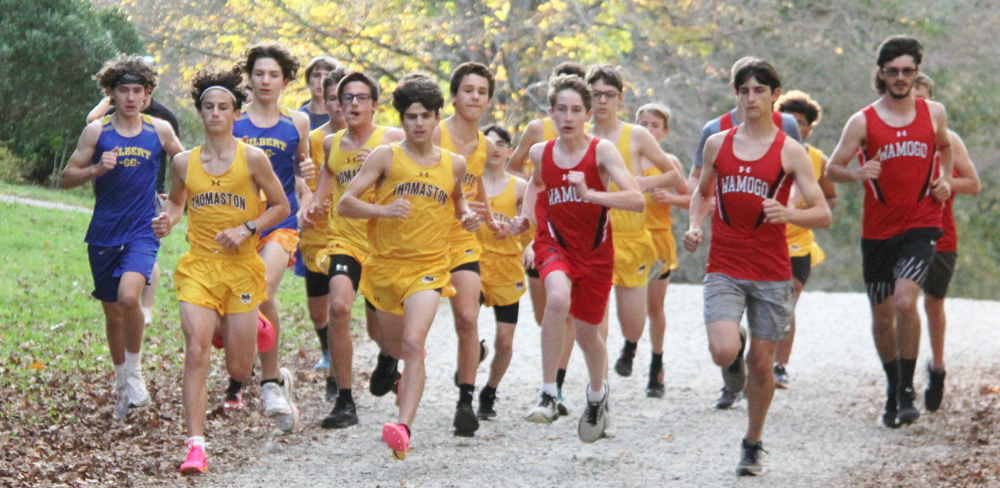 Wamogo runners compete in BL tri-meet